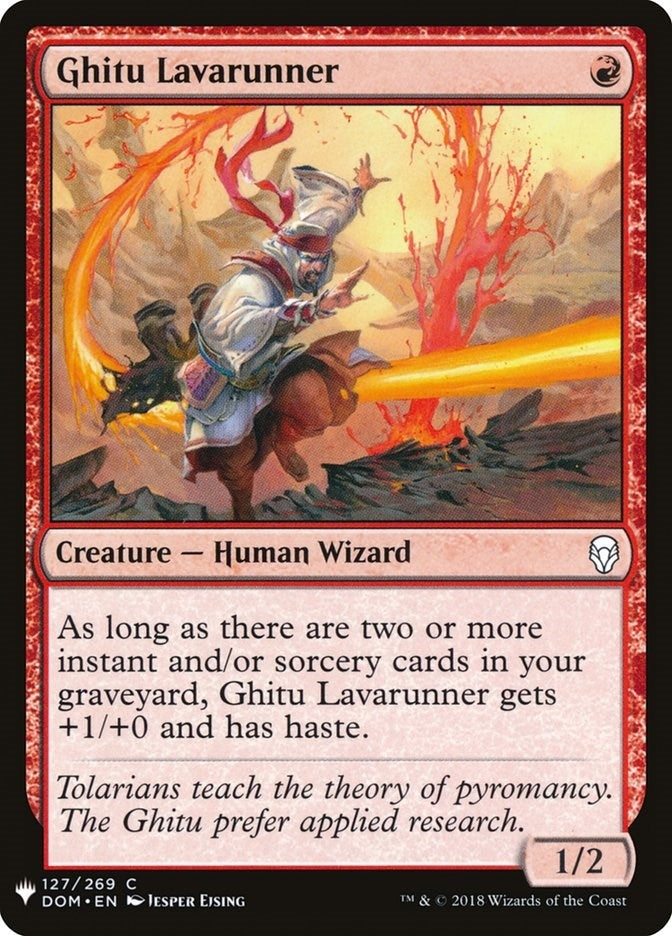 Ghitu Lavarunner (The List Reprints) (127)
