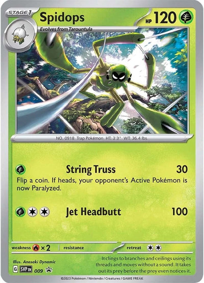 Image for Spidops - 009 (SV: Scarlet & Violet Promo Cards) (009) - Pokemon