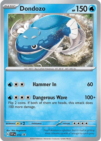 Image for Dondozo - 012 (SV: Scarlet & Violet Promo Cards) (012) - Pokemon