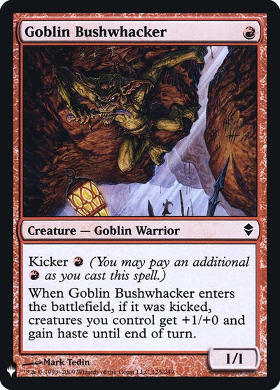 Goblin Bushwhacker (The List Reprints) (125)
