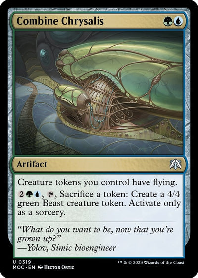 Image for Combine Chrysalis (Commander: March of the Machine) (319) - Magic: The Gathering