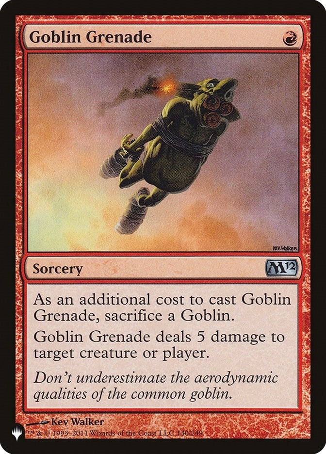 Goblin Grenade (The List Reprints) (140/249)