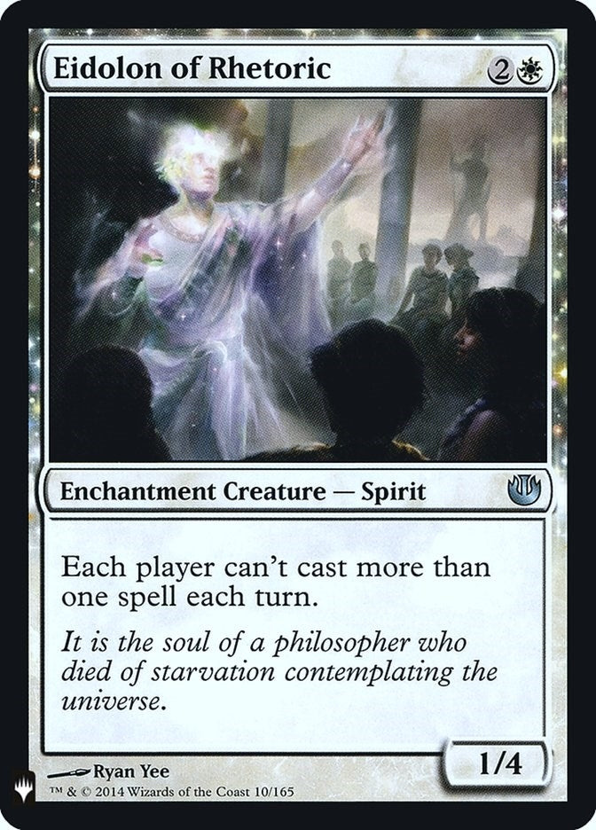 Eidolon of Rhetoric (The List Reprints) (10)