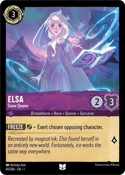 Image for Elsa - Snow Queen (The First Chapter) (41/204) - Disney Lorcana