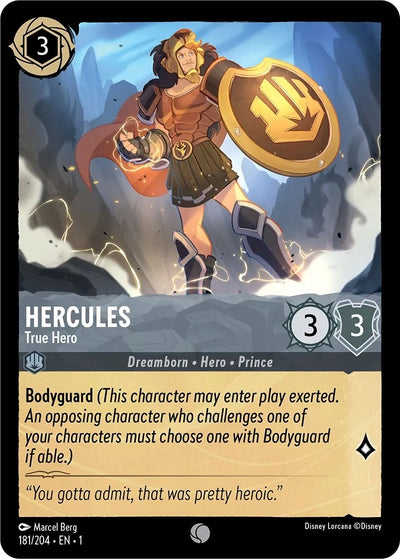 Image for Hercules - True Hero (The First Chapter) (181/204) - Disney Lorcana