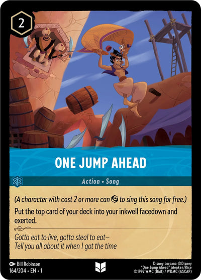 Image for One Jump Ahead (The First Chapter) (164/204) - Disney Lorcana