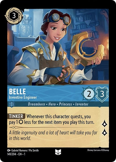 Image for Belle - Inventive Engineer (The First Chapter) (141/204) - Disney Lorcana