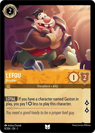 Image for Lefou - Bumbler (The First Chapter) (8/204) - Disney Lorcana