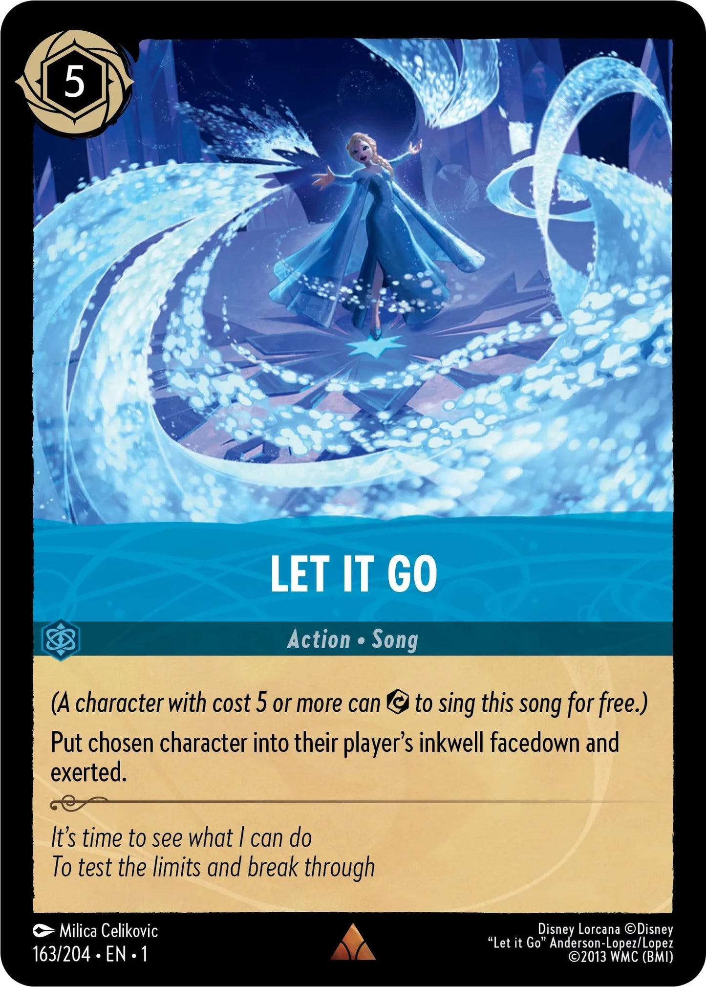 Image for Let It Go (The First Chapter) (163/204) - Disney Lorcana