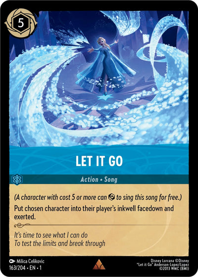 Image for Let It Go (The First Chapter) (163/204) - Disney Lorcana