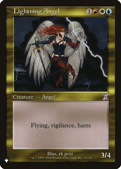 Lightning Angel (The List Reprints) (94/121)