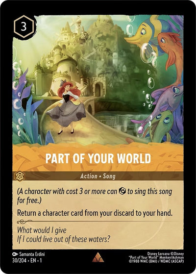 Image for Part of Your World (The First Chapter) (30/204) - Disney Lorcana