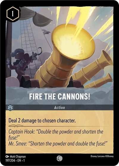 Image for Fire the Cannons! (The First Chapter) (197/204) - Disney Lorcana