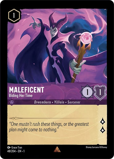Image for Maleficent - Biding Her Time (The First Chapter) (48/204) - Disney Lorcana