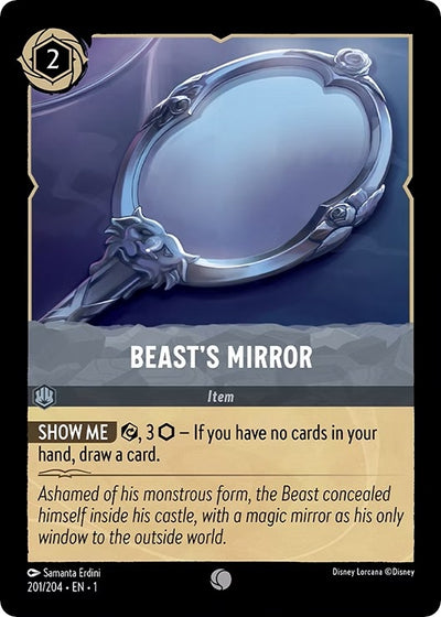 Image for Beast's Mirror (The First Chapter) (201/204) - Disney Lorcana