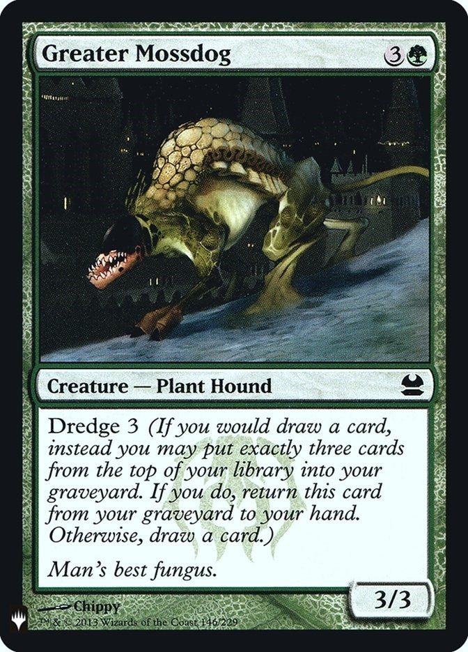 Greater Mossdog (The List Reprints) (146)