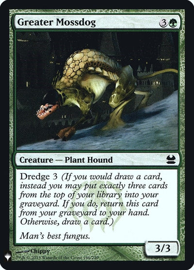 Greater Mossdog (The List Reprints) (146)