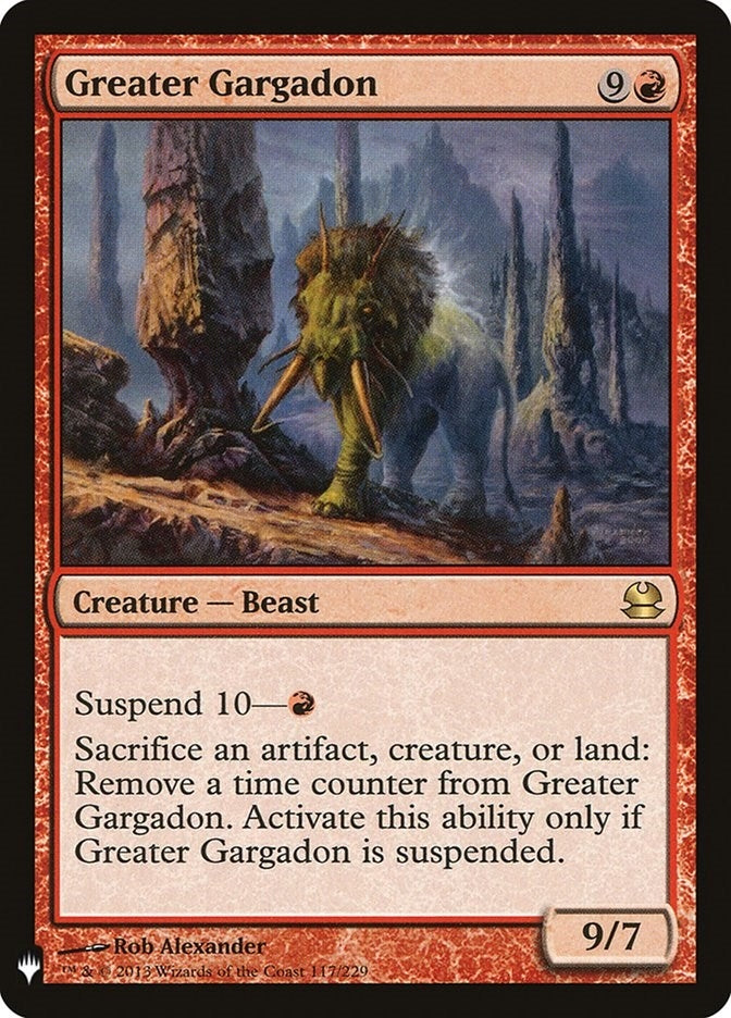 Greater Gargadon (The List Reprints) (117)