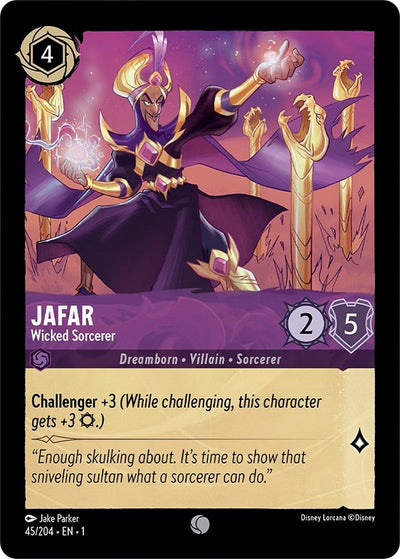 Image for Jafar - Wicked Sorcerer (The First Chapter) (45/204) - Disney Lorcana