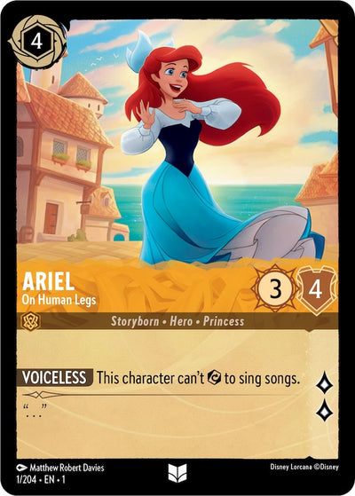 Image for Ariel - On Human Legs (The First Chapter) (1/204) - Disney Lorcana
