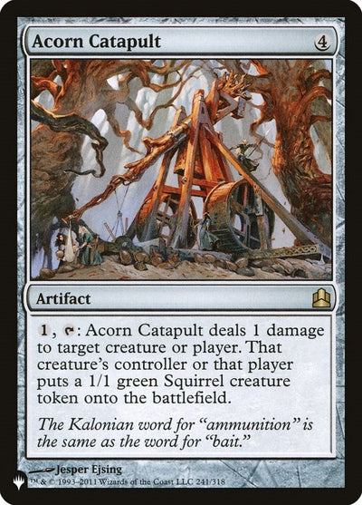 Acorn Catapult (The List Reprints) (241/318)
