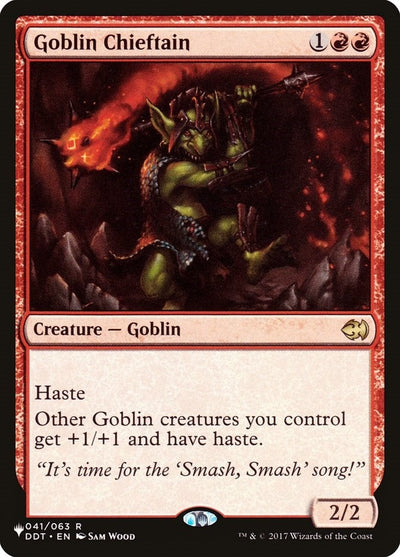 Goblin Chieftain (The List Reprints) (041/063)