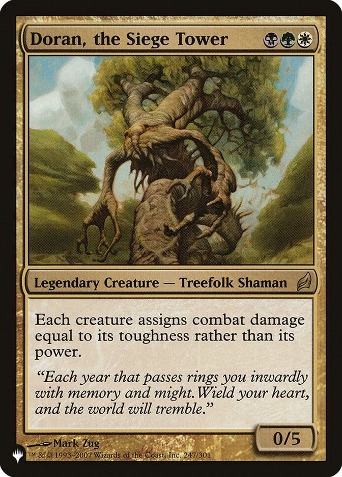 Doran, the Siege Tower (The List Reprints) (247/301)