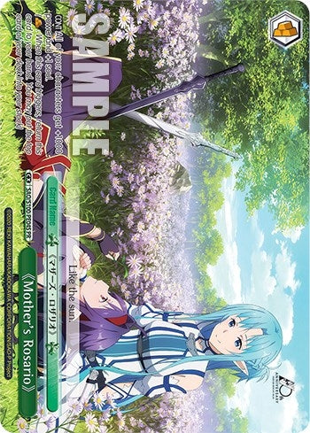 Image for "Mother's Rosario" (PR) (Sword Art Online Animation 10th Anniversary) (SAO/S100-PE04S) - Weiss Schwarz