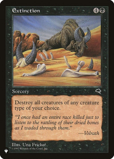 Extinction (The List Reprints)
