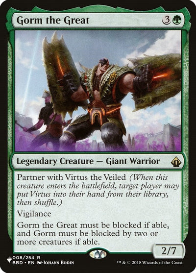Gorm the Great (The List Reprints) (008/254)