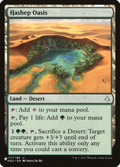 Hashep Oasis (The List Reprints) (177/199)