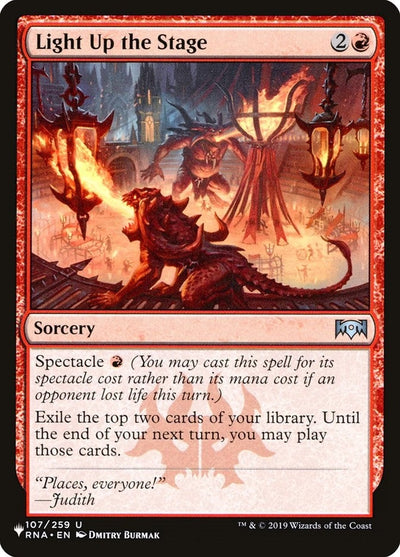 Light Up the Stage (The List Reprints) (107/259)