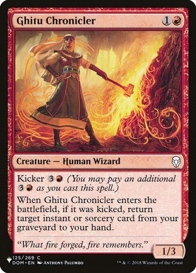 Ghitu Chronicler (The List Reprints) (125/269)