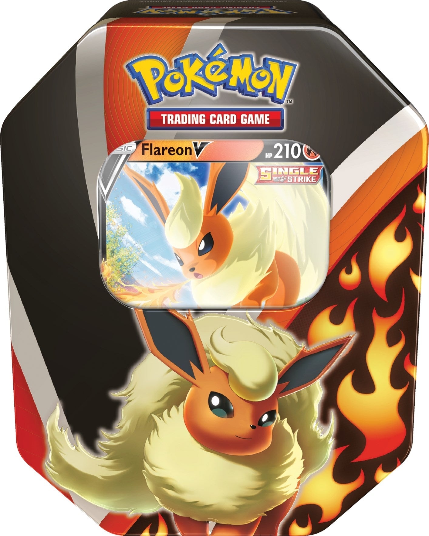 Eevee Evolutions Tin [Flareon V] (MCAP)