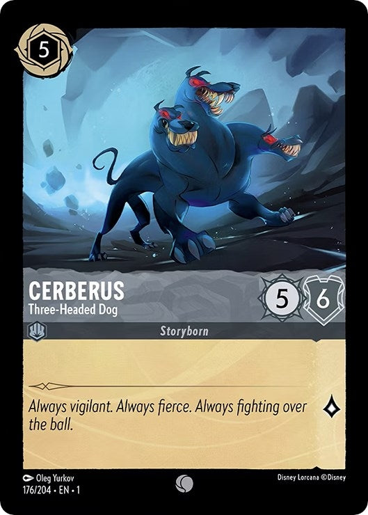 Image for Cerberus - Three-Headed Dog (The First Chapter) (176/204) - Disney Lorcana