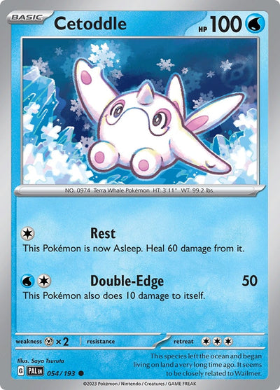 Image for Cetoddle (SV02: Paldea Evolved) (054/193) - Pokemon