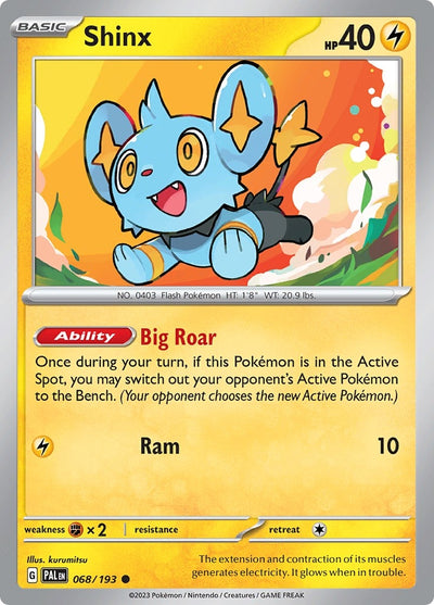 Image for Shinx (SV02: Paldea Evolved) (068/193) - Pokemon