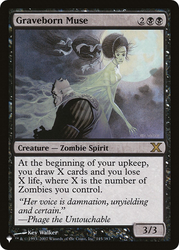 Graveborn Muse (The List Reprints) (145/383)