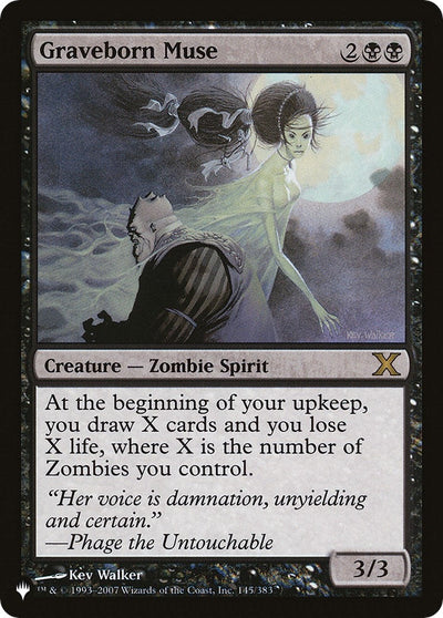 Graveborn Muse (The List Reprints) (145/383)