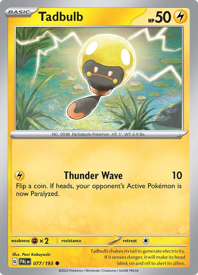 Image for Tadbulb (SV02: Paldea Evolved) (077/193) - Pokemon