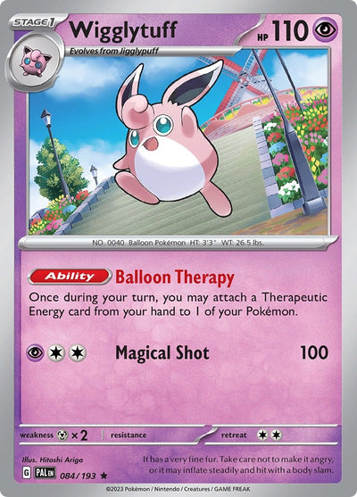 Image for Wigglytuff (SV02: Paldea Evolved) (084/193) - Pokemon