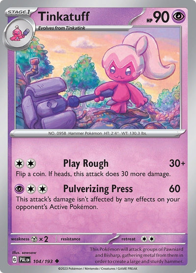 Image for Tinkatuff (SV02: Paldea Evolved) (104/193) - Pokemon