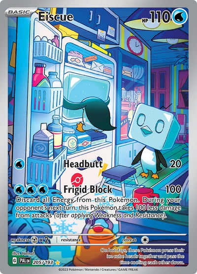 Image for Eiscue (SV02: Paldea Evolved) (205/193) - Pokemon