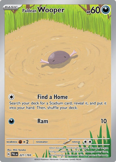 Image for Paldean Wooper (SV02: Paldea Evolved) (221/193) - Pokemon
