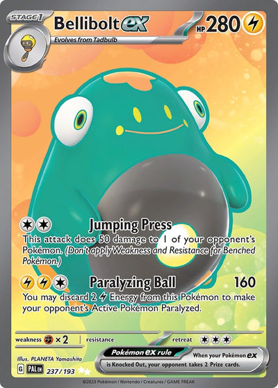 Image for Bellibolt ex (SV02: Paldea Evolved) (237/193) - Pokemon