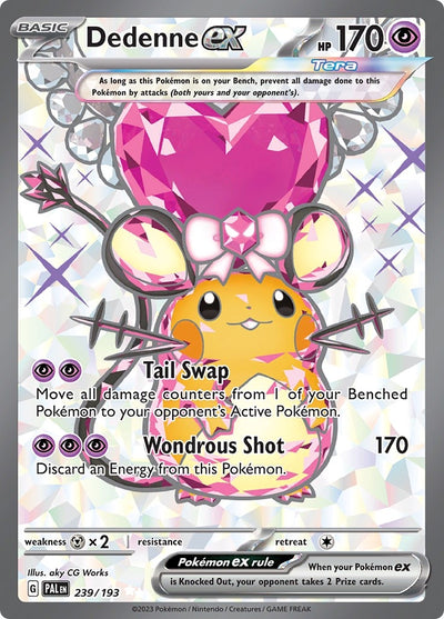 Image for Dedenne ex (SV02: Paldea Evolved) (239/193) - Pokemon