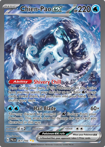 Image for Chien-Pao ex (SV02: Paldea Evolved) (261/193) - Pokemon