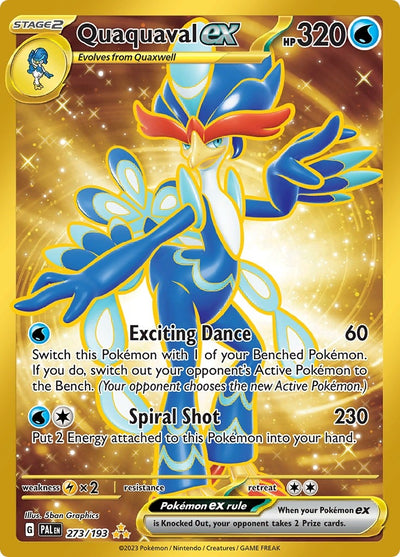 Image for Quaquaval ex (SV02: Paldea Evolved) (273/193) - Pokemon