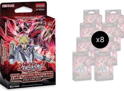 Image for The Crimson King Structure Deck Display [1st Edition] [Structure Deck: The Crimson King]