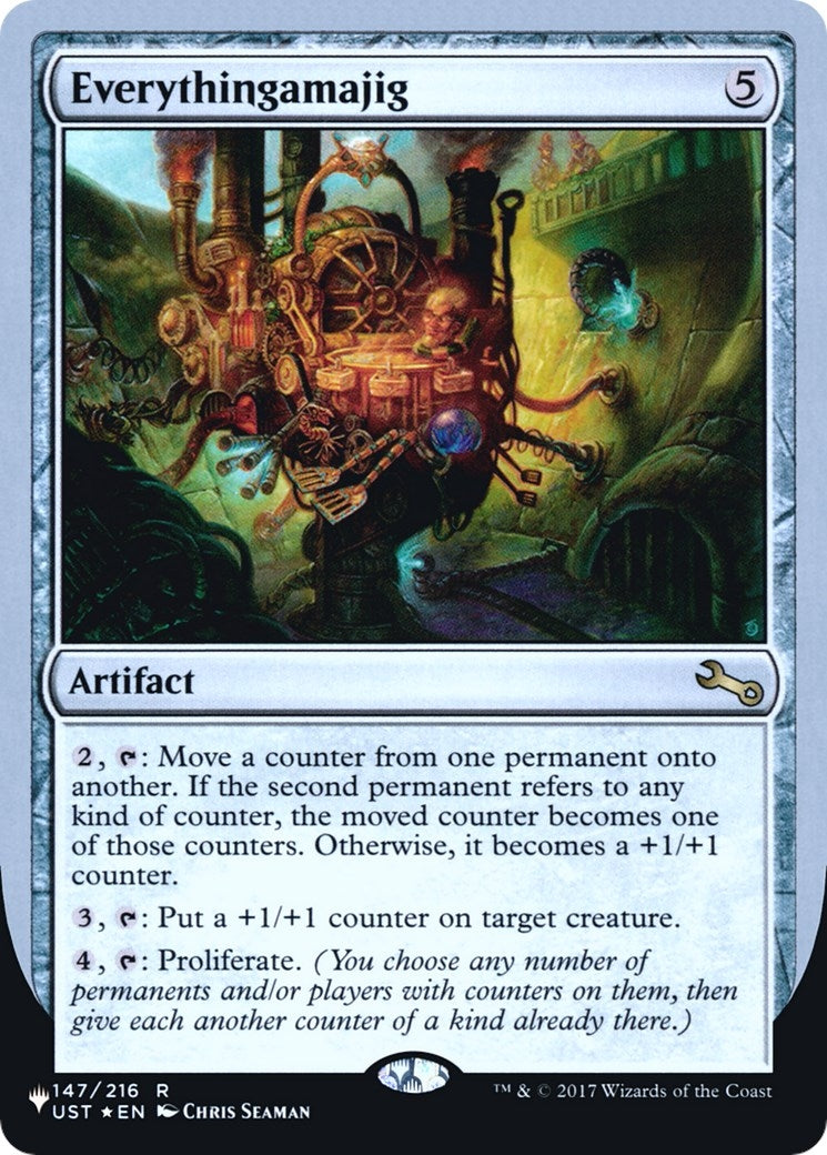 Everythingamajig (A) (The List Reprints) (147/216)
